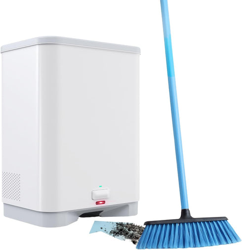 Touchless Vacuum Automatic Dustpan Cleaner Stationary Corded Canister Vacuum Cleaner with Dust Bag for Sweeping Hair Vacuum