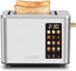 SEEDEEM Toaster 2 Slice, Touch Control Screen, Smart Stainless Toaster, 6 Shade Setting