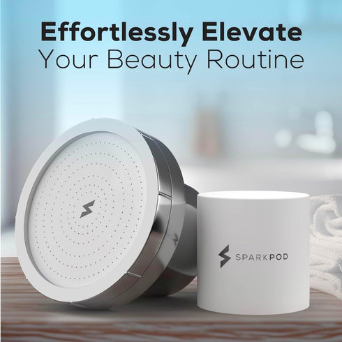 SparkPod THE JULIET FILTERED SHOWER HEAD - Luxury High Pressure Shower Head with Filters