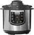 Presto 02141 6-Quart Electric Pressure Cooker, Black, Silver, Stainless steel