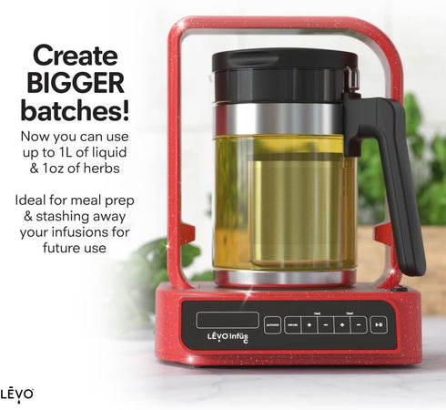 LEVO C - Large Batch Herbal Oil Infusion Machine - Botanical Extractor - Herb Decarboxylator & Oil Infuser