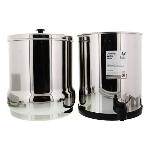Doulton W9361122 Gravity Water Filter System Stainless Steel with 4x Super Sterasyl Candle Filters