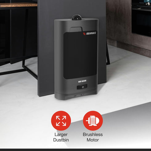 Gearwiz 1400W Touchless Automatic Vacuum Dustpan – Motion Sensor Hands-Free Electric Dustpan for Pet Hair Dirt & Debris