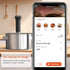 Hobsir Sous Vide Cooker Kit, 1100W Sous Vide Machine with LED, Wifi App Control, Timer, Silence Stainless Steel Immersion Circulator Slow Cooking Machine