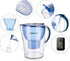Hskyhan Alkaline Water Filter Pitcher - 3.5 Liters Improve PH, 2 Filters Included, BPA Free, 7 Stage Filteration System to Purify