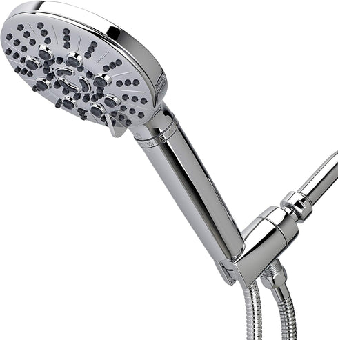 Sprite HKE-CM Biarritz 7-Setting Hand Held Filtered Shower Handle, Chrome