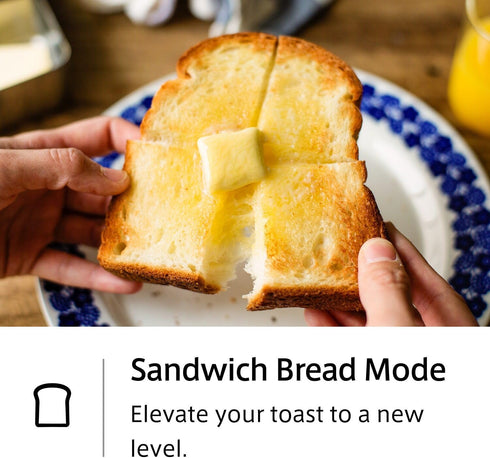 BALMUDA The Toaster | Steam Oven Toaster | 5 Cooking Modes: Sandwich Bread, Artisan Bread, Pizza & Pastry, Oven