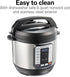Hamilton Beach 12-in-1 Electric Pressure Cooker with True Slow Cook Technology