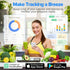 Smart Food Kitchen Scale with Nutritional Calculator, Free App with 19 Nutrients Tracking