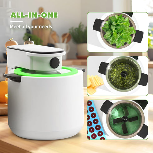 Vesicur Herbnifique 3-In-1 Decarboxylator & Herb Infuser & Gummy Maker Machine With Mixing Function