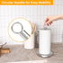 PAROTO Paper Towel Holder Countertop, Stainless Steel, Weighted Base, Paper Towel Stand Holder