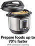 Hamilton Beach 12-in-1 Electric Pressure Cooker with True Slow Cook Technology