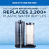 Aquasana Countertop Water Filter System for Drinking Water - Clean Water Machine - Removes 97% of Chlorine from Tap Water