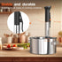 Hobsir Sous Vide Cooker Kit, 1100W Sous Vide Machine with LED, Wifi App Control, Timer, Silence Stainless Steel Immersion Circulator Slow Cooking Machine