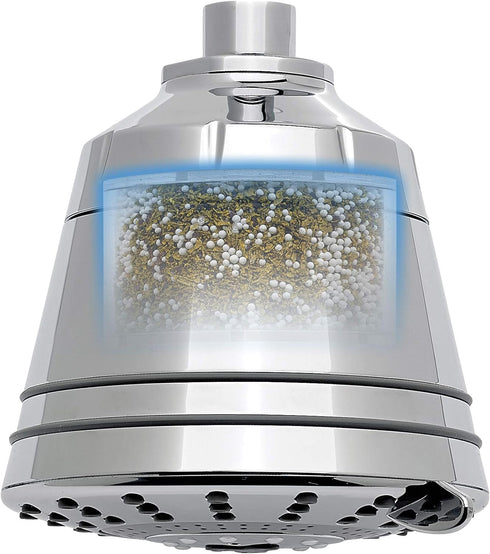 Sprite Showers Pure 7-Setting Filtered 1.75GPM Showerhead in Chrome