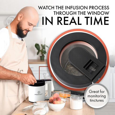 Roman Ventures Infusion Buds 2-In-1 Decarboxylator & Magic Butter Maker Machine & Oil Infuser Machine