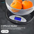 Smart Weigh Food Kitchen Scale with Bowl,11lb x 0.1oz / 5000 x 1grams, Digital Weight Scale for Baking,Cooking