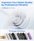 Waterdrop G3P800 Reverse Osmosis Water Filtration System - Tankless, 800 GPD