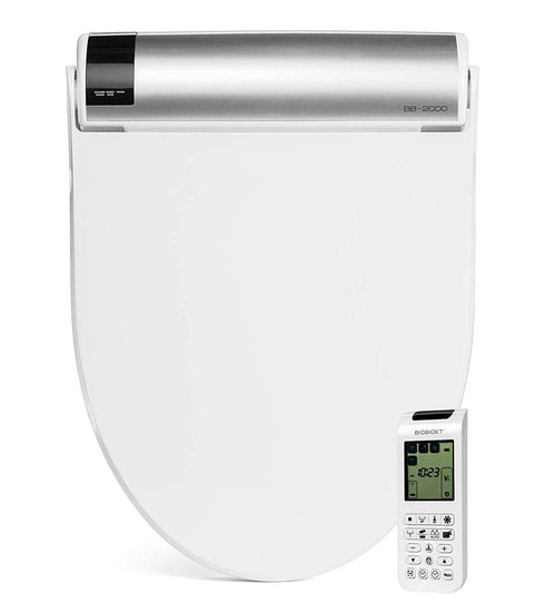 BioBidet Bliss BB2000 Elongated White Bidet Smart Toilet Seat