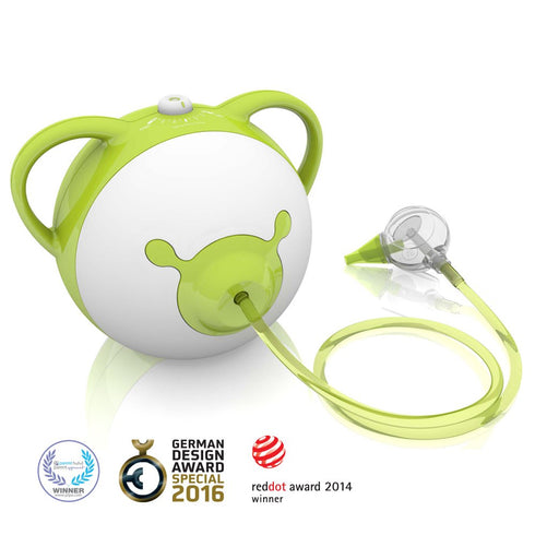 Nosiboo Pro Nasal Aspirator (110 V) - A Baby Snot Sucker with Adjustable Suction Power