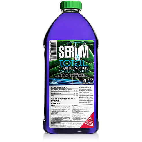 Hot Tub Serum Total Maintenance Hot Tub and Spa Conditioner and Clarifier– 2 Liter