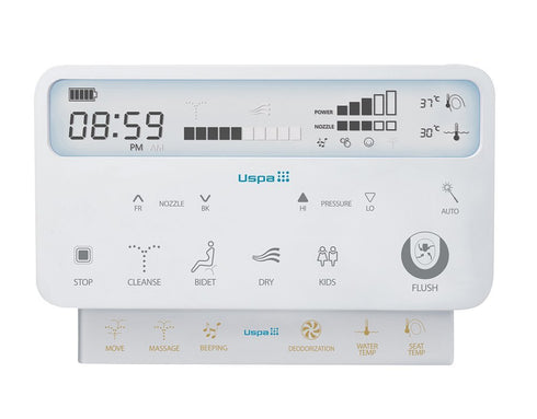 Bio Bidet IB835 Fully Integated Bidet Toilet System, White