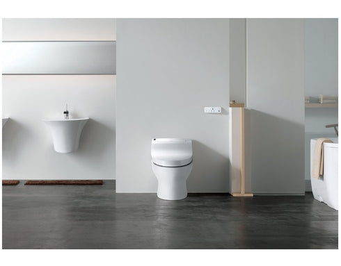 Bio Bidet IB835 Fully Integated Bidet Toilet System, White