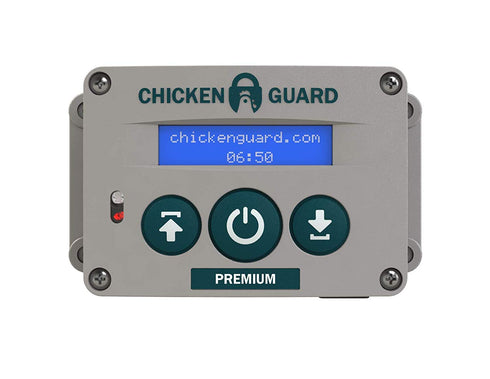 ChickenGuard Extreme Automatic Chicken Coop Pop Door Opener & Door Kit Combo