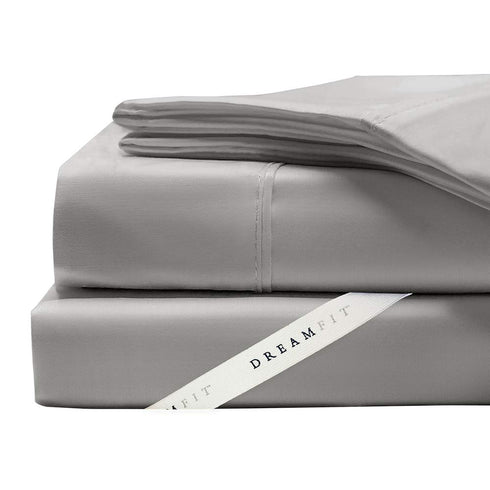 DreamFit Degree 4 Egyptian Cotton King Sheet Set, Gray