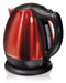 Hamilton Beach Stainless Steel Red Ensemble Electric Kettle - D