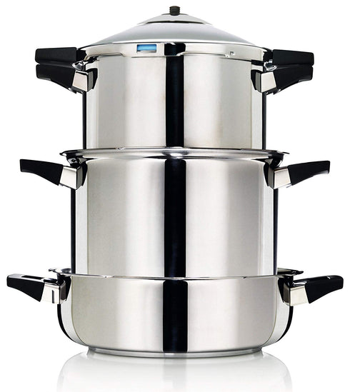Kuhn Rikon Duromatic Stainless-Steel Stockpot Pressure Cooker - D