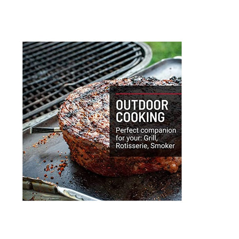 MEATER Block 4-Probe Smart Premium Meat Thermometer with 165ft Long Range Bluetooth and WiFi for The Oven Grill Kitchen BBQ Smoker Rotisserie Bundled with HogoR BBQ Grill Black Glove